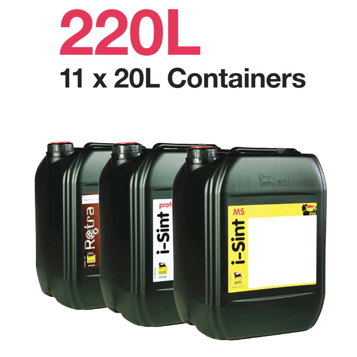 Eni (Agip) Product Pack 3 (Pro) - 20L Containers