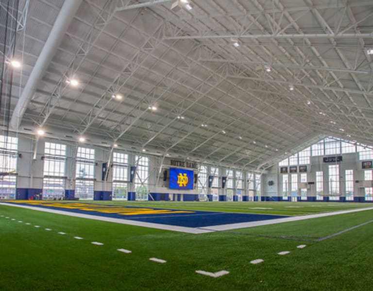 BlueAndGold - Notre Dame's New Football Facility Open For Business