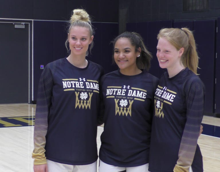 notre dame women's basketball jersey