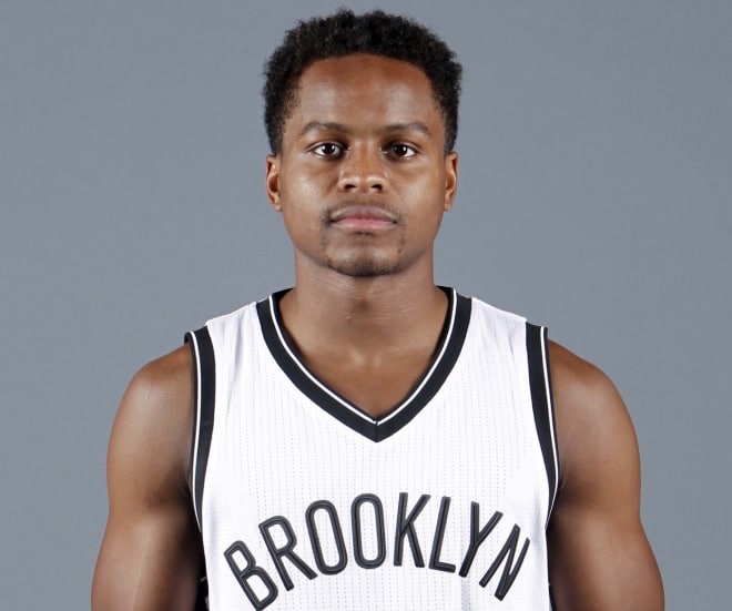 yogi ferrell brooklyn nets jersey