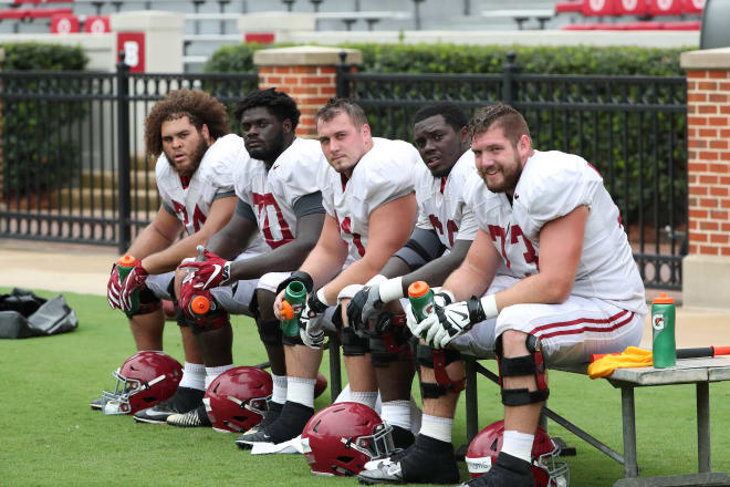 Alabama's offensive line quietly coming together - TideIllustrated: Alabama Crimson Tide Football & Basketball Recruiting