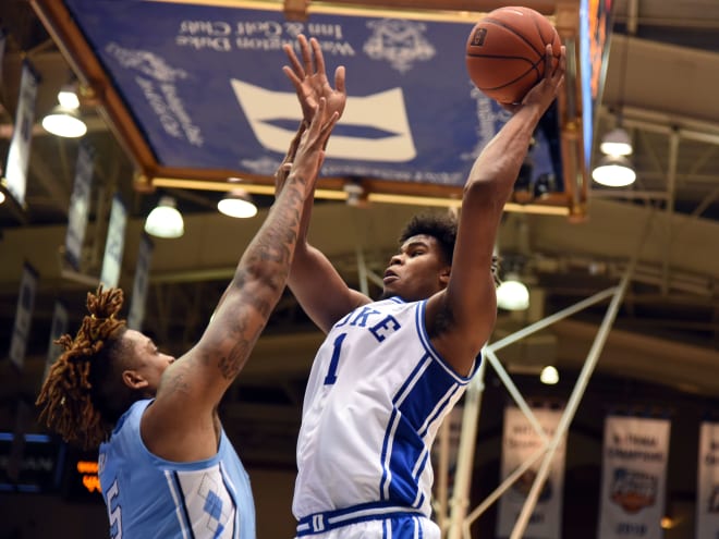 Duke freshman center Vernon Carey Jr. was named first-team All-ACC and league freshman player of the year.