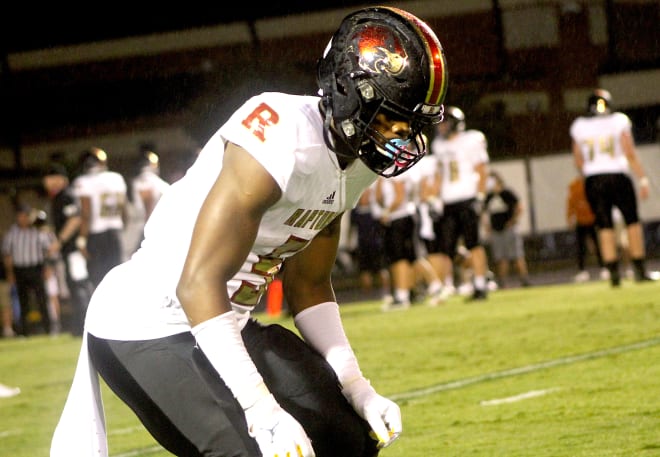 Rivals100 linebacker Junior Colson is committed to Michigan Wolverines football recruiting, Jim Harbaugh.