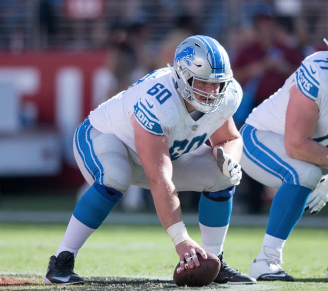 Former Michigan Wolverines football offensive lineman Graham Glasgow