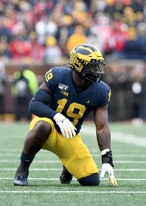 Michigan Wolverines football DE Kwity Paye has been named the 'top ...