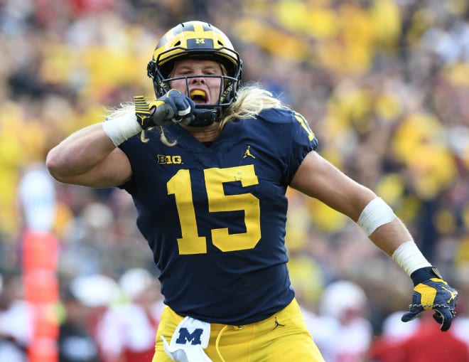 chase winovich michigan jersey