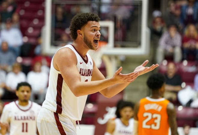 Alabama Crimson Tide basketball forward Alex Reese arrested