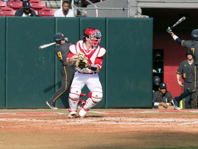 NC State catcher Patrick Bailey was named ACC Freshman of the Year in 2018.