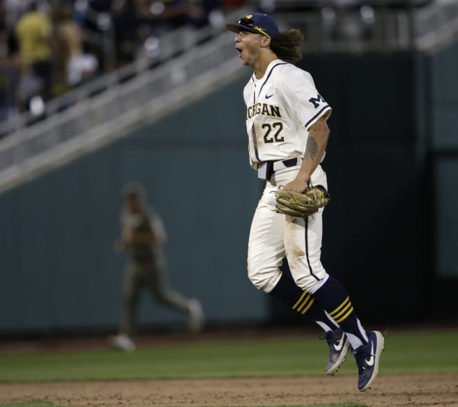 michigan baseball jersey jordan