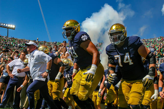 BlueAndGold - Notre Dame Releases 2021 Football Schedule