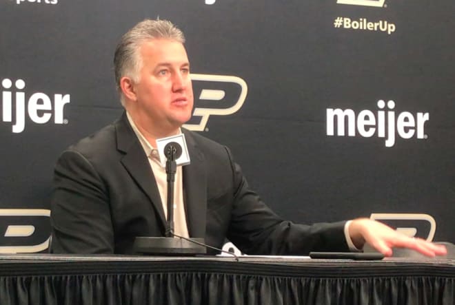 Purdue coach Matt Painter's team ended non-conference play 8-5.