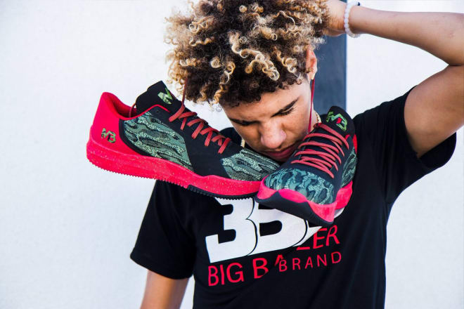 lamelo ball sneaker contract