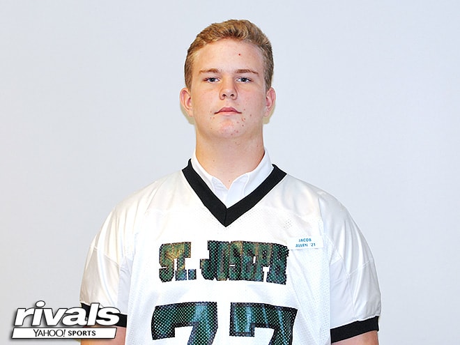 Princeton (N.J.) Hun School class of 2022 offensive tackle Jacob Allen