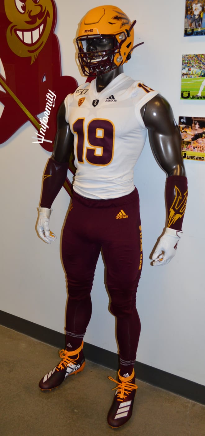 ASUDevils Uniformity Week 12 ASU Wears Traditional Road Colors for