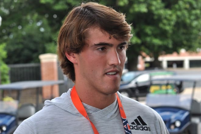 Four-star quarterback Aaron McLaughlin from Denmark High in Alpharetta, Ga., is a top Pack target.