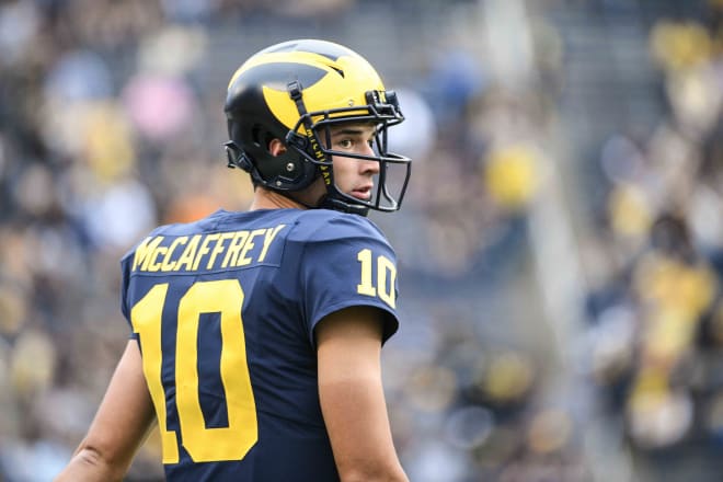 Michigan Wolverines football QB Dylan McCaffrey