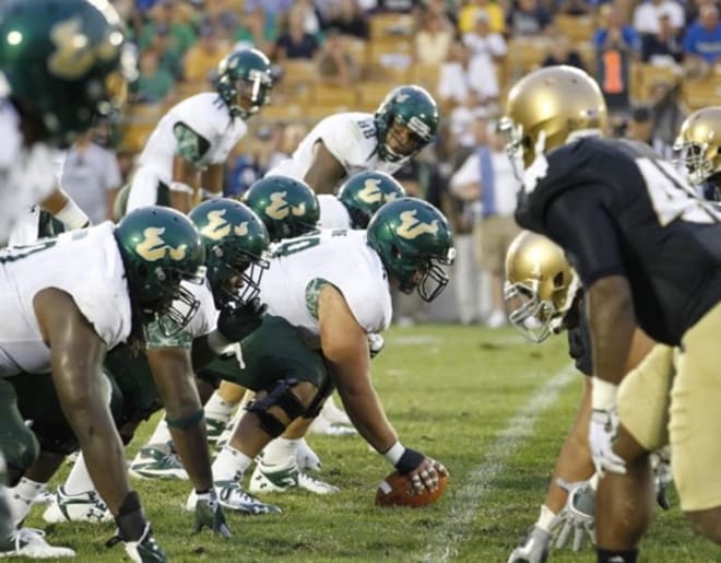 Notre Dame versus South Florida in 2011