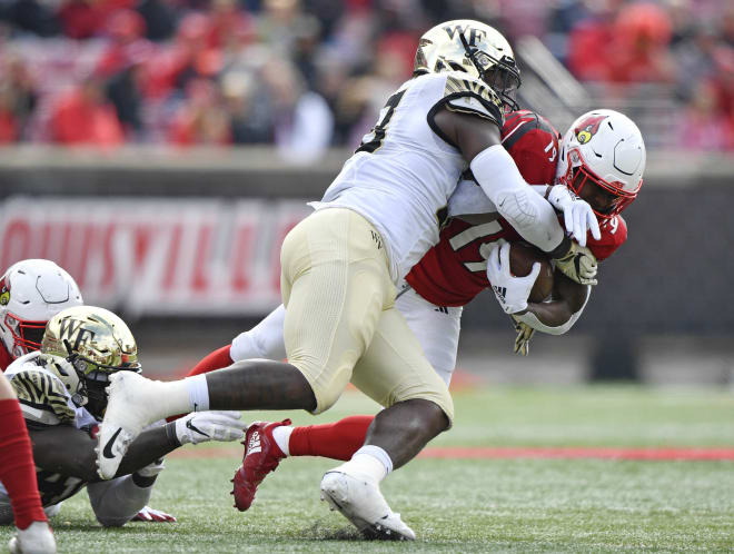 Wake Forest defensive end Carlos Basham Jr. is an All-American candidate.