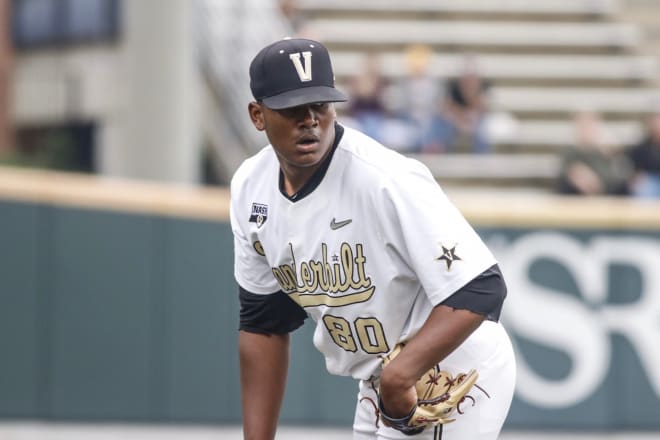 vanderbilt baseball uniforms today