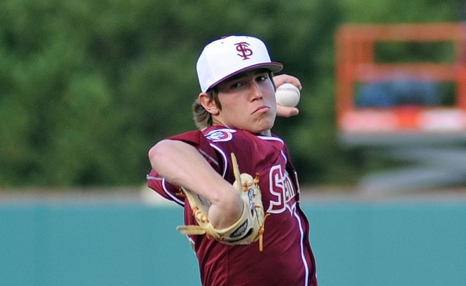 Seminoles freshman Tyler Holton's consistency has led to him earning a spot in the starting rotation.