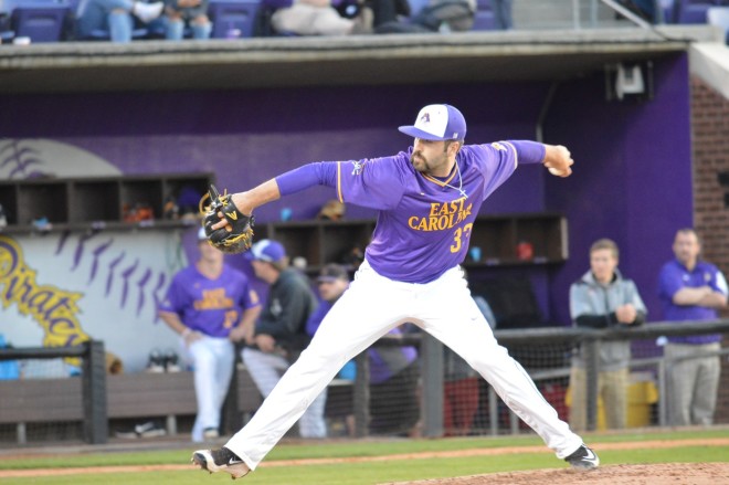Jacob Wolfe and East Carolina take a game three victory at Tulane 7-3 Sunday afternoon.