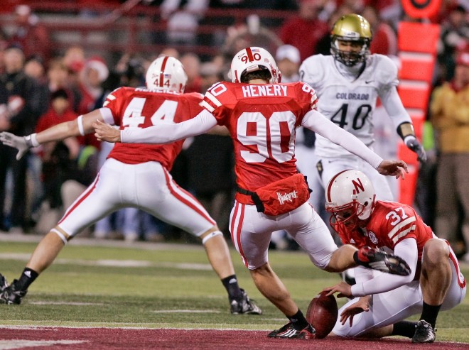 Alex Henery's 57-yard field goal in the final minutes lifted NU to the win and still stands as the longest kick in school history.