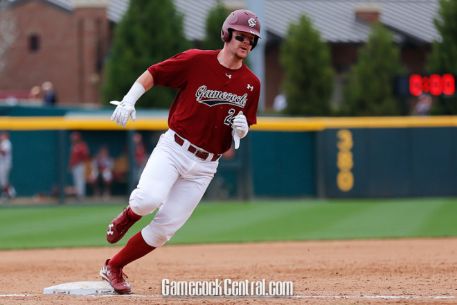 Alex Destino finished Friday's game 1-for-4 with a run scored and four RBIs.