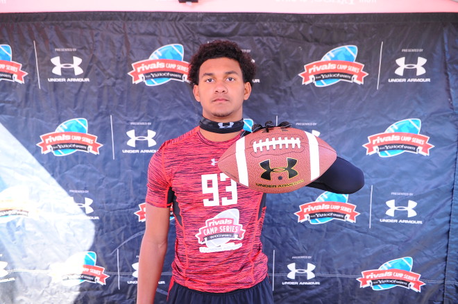 Collins at the Rivals Camp in Orlando