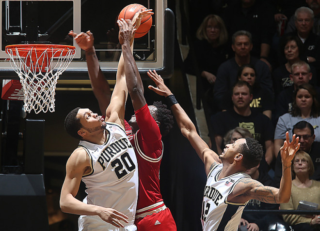 There's no replacing A.J. Hammons' rim-protection ability.