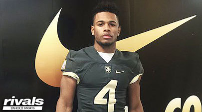 Rivals 3-star RB Justin Brown has been on the campus of Army West Point twice