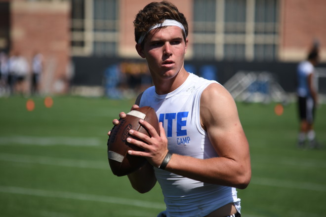 Jack Tuttle threw for UCLA last month.