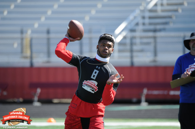 Martin showed out at the Rivals Quarterback Challenge in Dallas