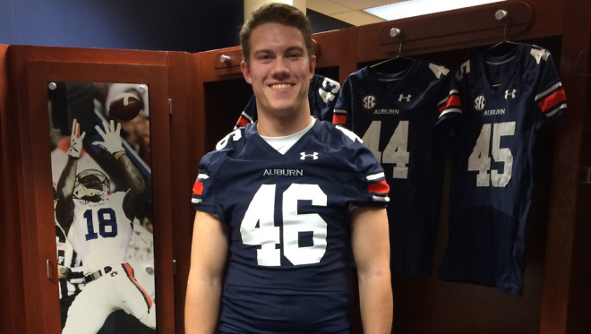 American Christian Academy long snapper Bill Taylor committed to Auburn on Monday.