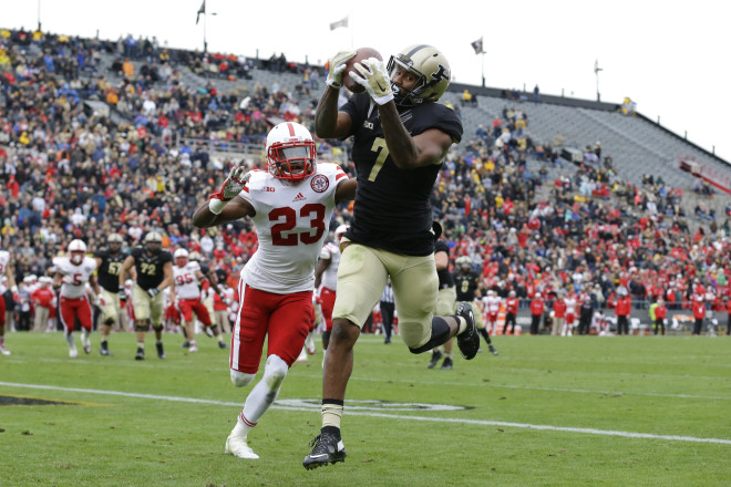 Wide out De'Angelo Yancey returns as one of the Boilermakers' top playmakers this season.