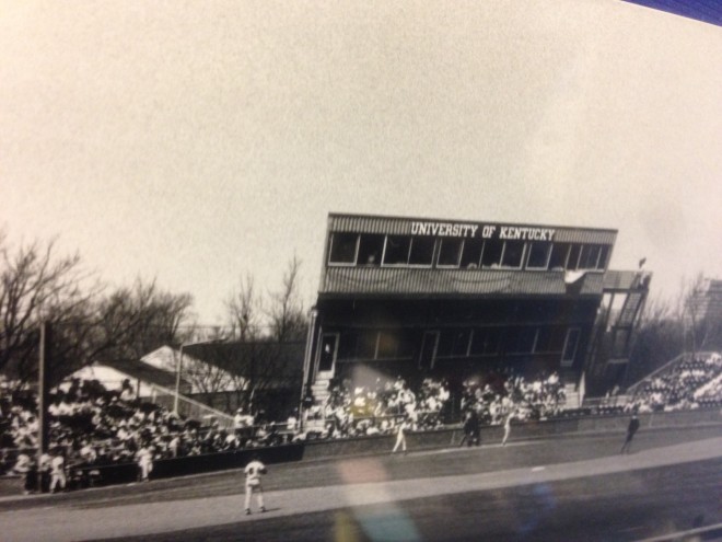Cliff Hagan Stadium in 1990. 