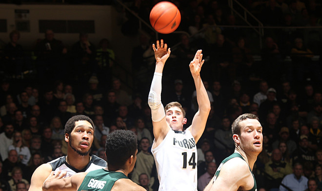 Now a sophomore, Ryan Cline is one of the many shooters Purdue brings back from last season.