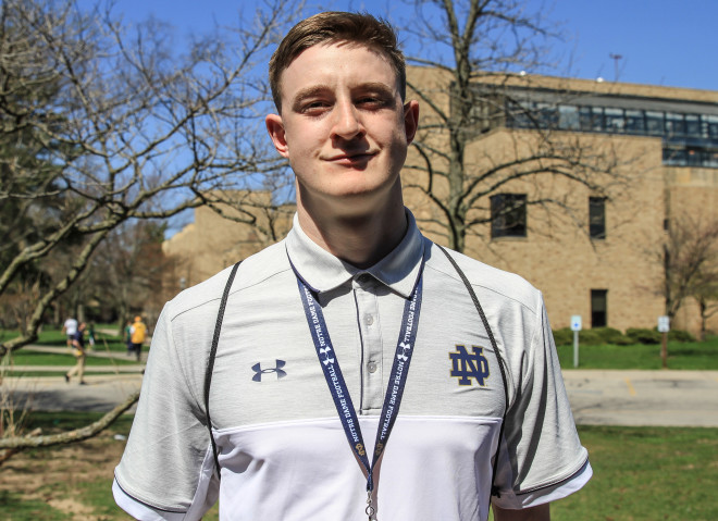 Kuntz holds early offers from Penn State, Michigan, Duke and now Notre Dame. 