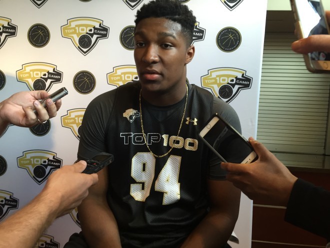 NC State offered Norfolk (Va.) Academy junior center David McCormack nearly a year ago June 27, 2015.