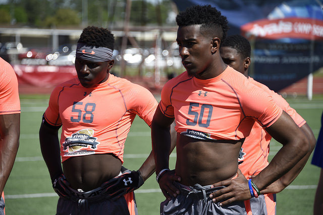 An update on Baylor 2016 signee Kameron Martin (right)