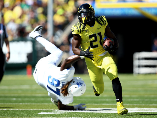 The Ducks' offense will be led by a potential Heisman Trophy candidate in running back Royce Freeman.