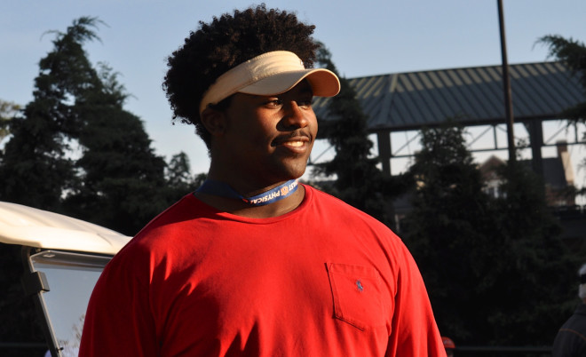 Four-star offensive guard recruit CJ Thorpe plans to narrow his list of schools soon.
