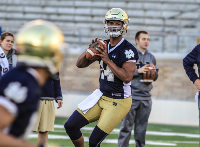 Quarterback DeShone Kizer and the Irish thrived with big plays in 2015, but also had problems in the red zone.
