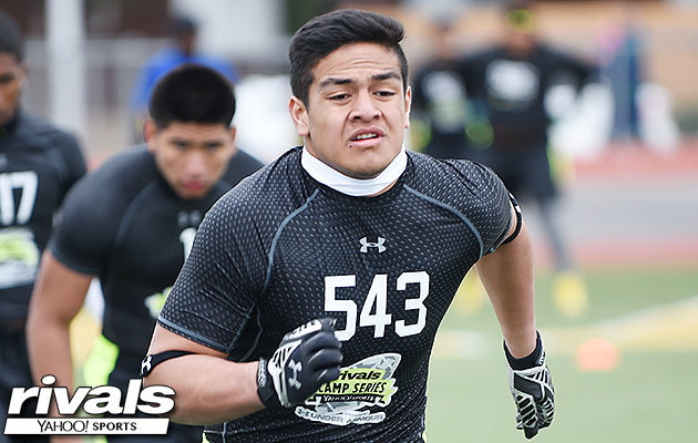 Sione Lund will look closely into USC after receiving the scholarship offer.