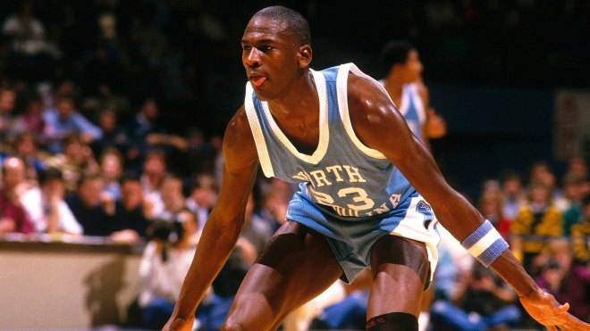 Michael Jordan is the greatest NBA player of all time, and his college career nearly achieved similar distinction at UNC.