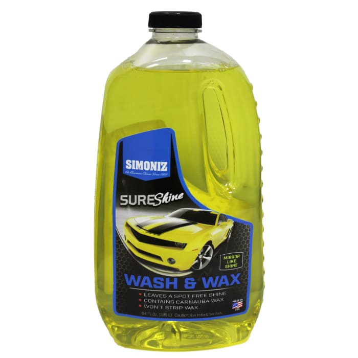 Simoniz Sure Shine 64 Oz Car Wash Wax 01686