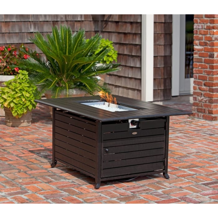 Fire Sense Longmont Extruded Aluminum Rectangular Propane Well Traveled Imports Longmont Extruded Aluminum Rectangular Propane Fire Pit 61898 Jpg