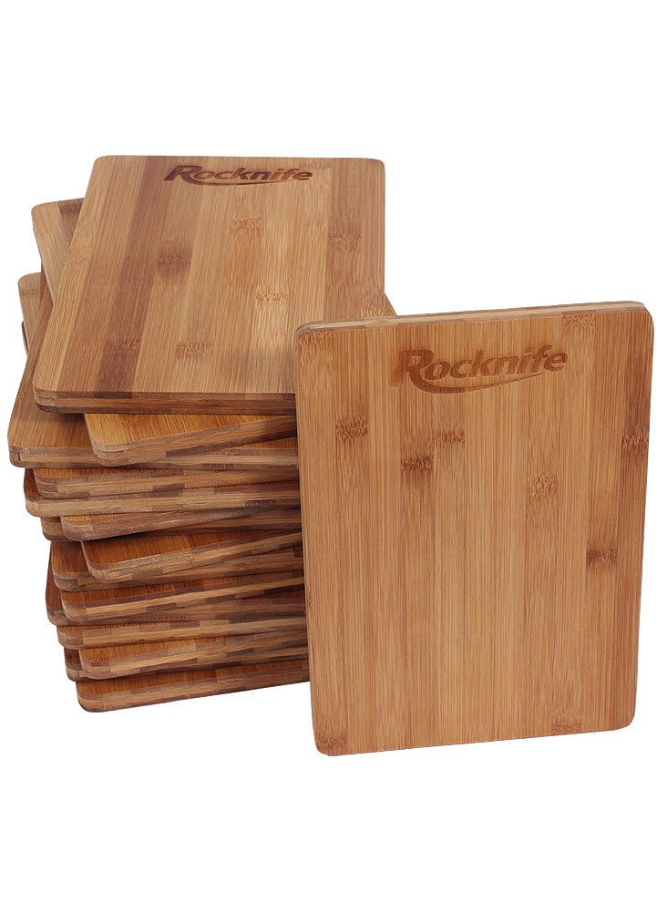 Rectangle Bamboo Chopping Board Rocknife Ceramic Knives