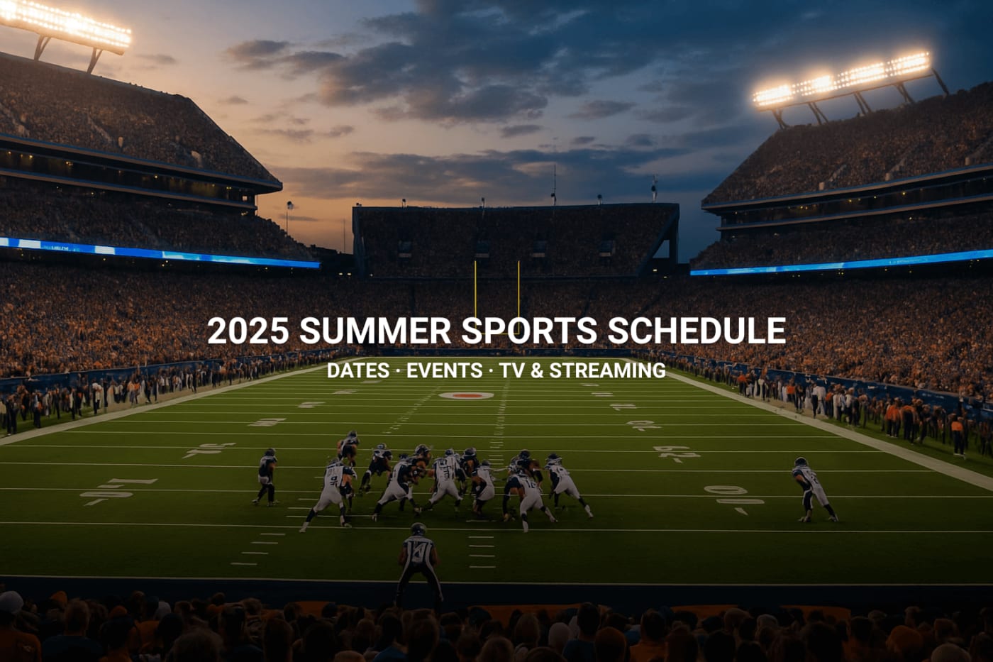 2025 Summer Sports Schedule | How to Watch it All on TV & Streaming