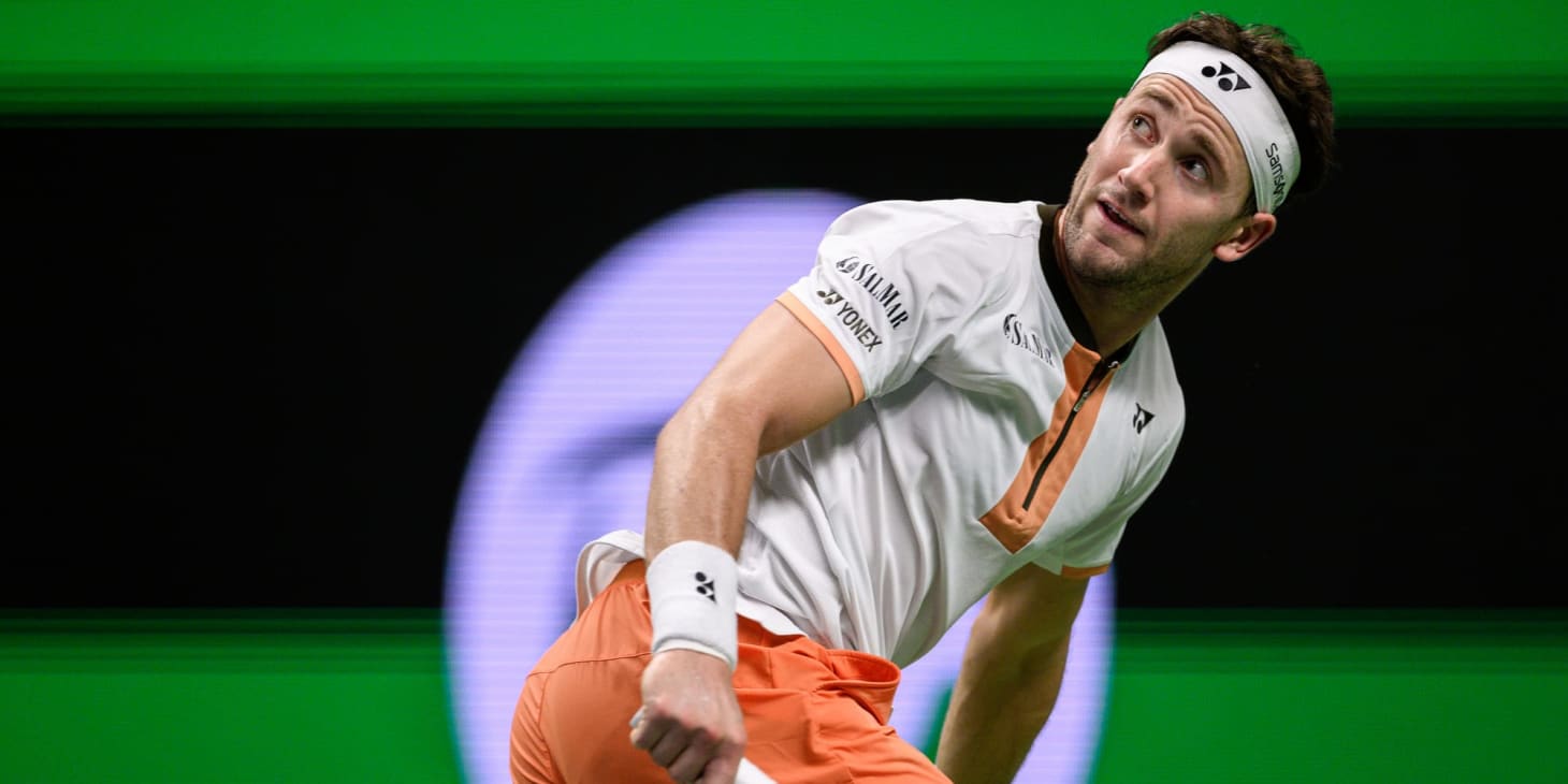 Før semifinalen i Stockholm Open