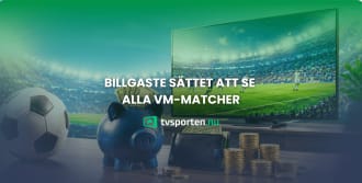 Billigaste sättet att se alla matcher från Fotbolls-VM